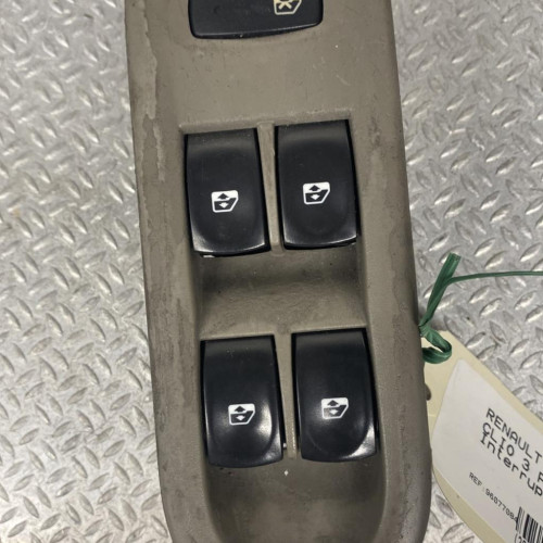 Commande lève-glace porte avant gauche Renault CLIO III 1.5 dci (2005-2012) 5 portes
