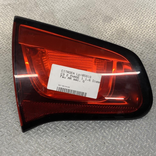 Feu arrière interieur gauche Citroën C3 II 1.6 hdi (2009-2016) 5 portes
