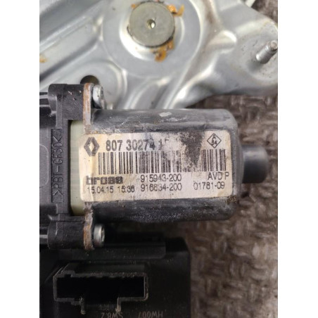 Mecanisme  moteur lève-glace avant droit Renault GRAND SCÉNIC III 1.6 dci (2011) 5 portes