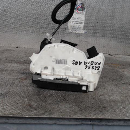 Serrure porte arg Skoda FABIA II 1.2 tdi (2010-2014)