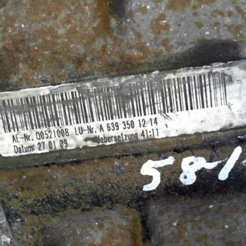 Pont arriere MERCEDES VITO-VIANO (639)  0
