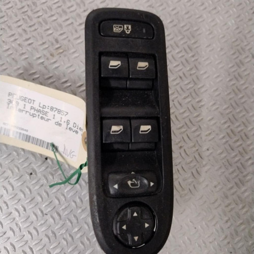 Commande lève-glace porte avant gauche Peugeot 308 I 1.6 hdi (2007-2014) 5 portes