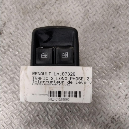Commande lève-glace porte avant gauche RENAULT TRAFIC 3  TRAFIC 3 LONG PHASE 2