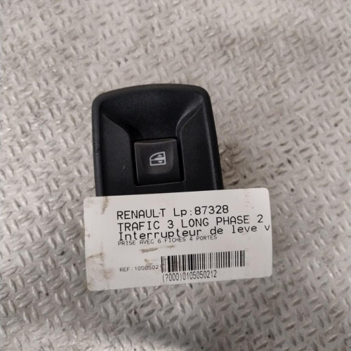 Commande lève-glace porte avant droite RENAULT TRAFIC 3  TRAFIC 3 LONG PHASE 2