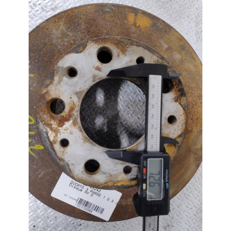 Disque avant Fiat DUCATO Camion plate-forme-Châssis 130 multijet 2,3 d (2006)
