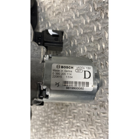 Moteur essuie-glace ar gauche Ds DS 3 CROSSBACK E-tense (2019)