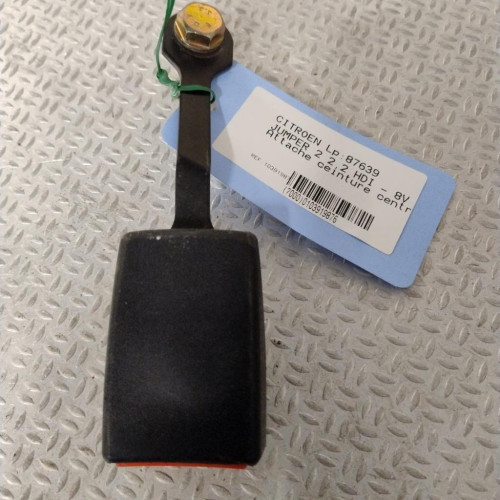 Ancrage ceinture centrale avant Citroën JUMPER Camionnette 2.2 hdi (2002-2006)