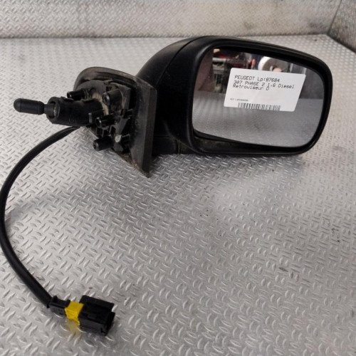 Retroviseur exterieur manuel droit Peugeot 307 1.6 hdi (2005-2009) 5 portes