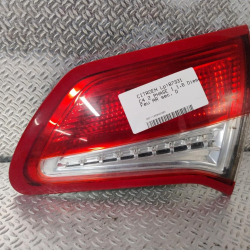 Feu arrière intérieur droit Citroën C4 II 1.6 hdi 110 (2009) 5 portes