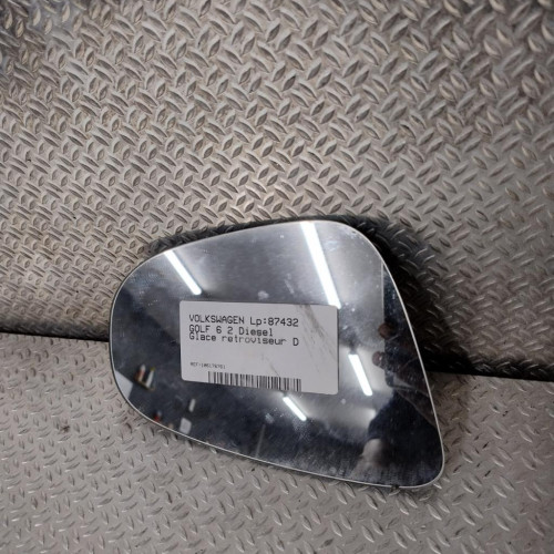 Glace  retroviseur exterieur droit Vw GOLF VI 2.0 tdi (2008-2013) 5 portes