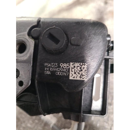 Serrure porte arg Citroën C3 III 1.2 thp 110 (2016)