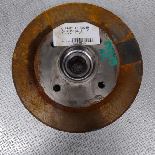 Disque arriere Citroën C4 II 1.6 hdi 90 (2009) 5 portes