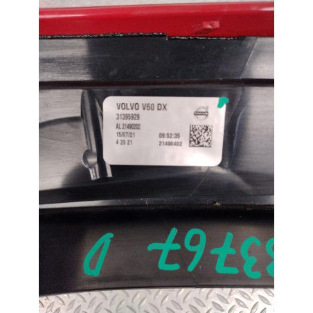 Feu arrière droit Volvo V60 I D4 (2013-2015)