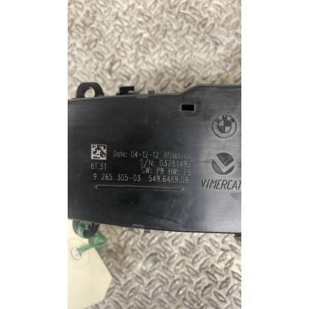 Interrupteur commande de phares Bmw 1 116 d (2012-2015)