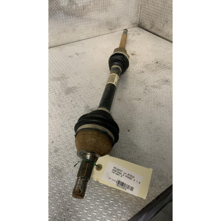 Transmission avant droite Peugeot PARTNER Camionnette-Monospace 1.6 (2010)