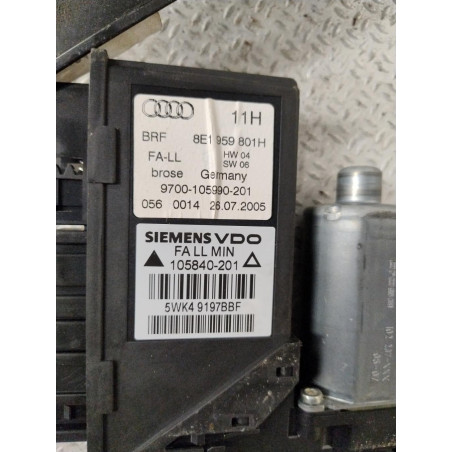 Mecanismemoteur leve-glace avg Audi A4 B7 Avant 2.0 tdi (2004-2008)