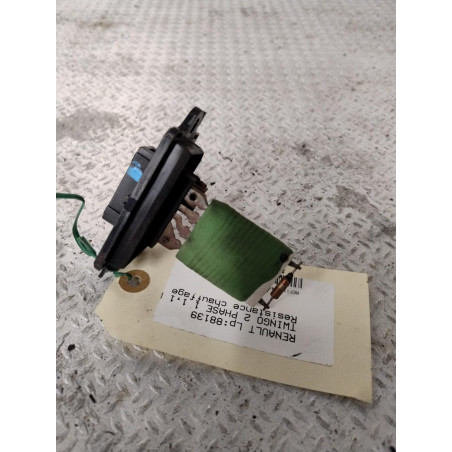 Resistance de chauffage Renault TWINGO II 1.2 16v (2007-2014) 3 portes
