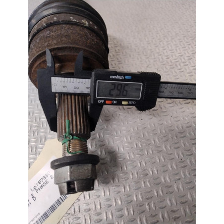 Transmission avant droite RENAULT KANGOO 2  KANGOO 2 PHASE 2