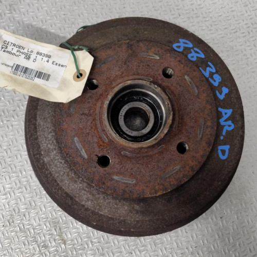 Tambour arrière droit Citroën C3 I 1.4 i (2002-2010) 5 portes