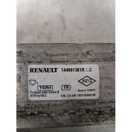 Echangeur air Renault CLIO IV 1.5 dci 75 (2012) 5 portes