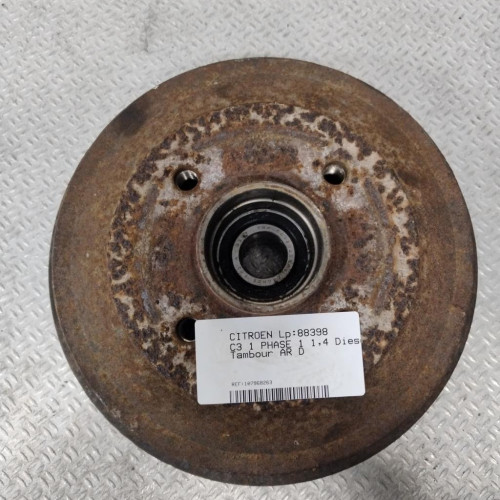 Tambour arrière droit Citroën C3 I 1.4 hdi (2003-2011) 5 portes