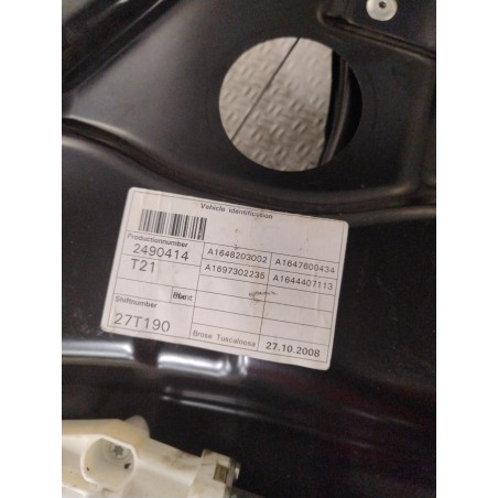 Mecanismemoteur leve-glace porte coulissante d Mercedes-benz CLASSE M Ml 300 cdi 4-matic (2009-2011)