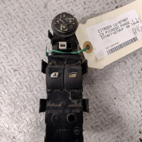 Commande lève-glace porte avant gauche Citroën C3 PICASSO 1.6 hdi (2009) 5 portes