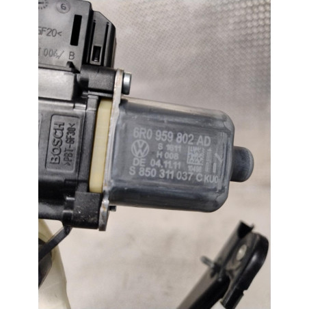 Mecanisme  moteur lève-glace avant droit Vw POLO V 1.2 tdi (2009) 5 portes