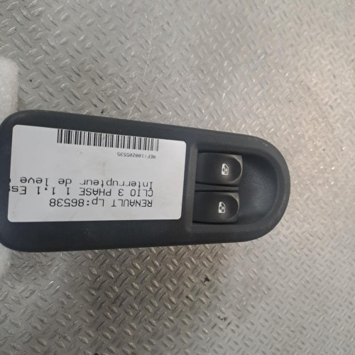 Commande lève-glace porte avant gauche Renault CLIO III 1.2 16v (2005-2014) 5 portes