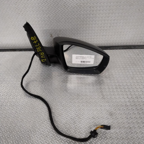 Retroviseur exterieur manuel droit Vw POLO V 1.2 tdi (2009) 5 portes