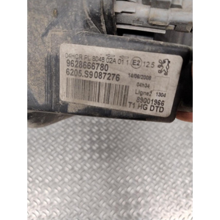 Phare droit Peugeot 206 3-5 portes 2.0 hdi 90 (1999-2009) 5 portes