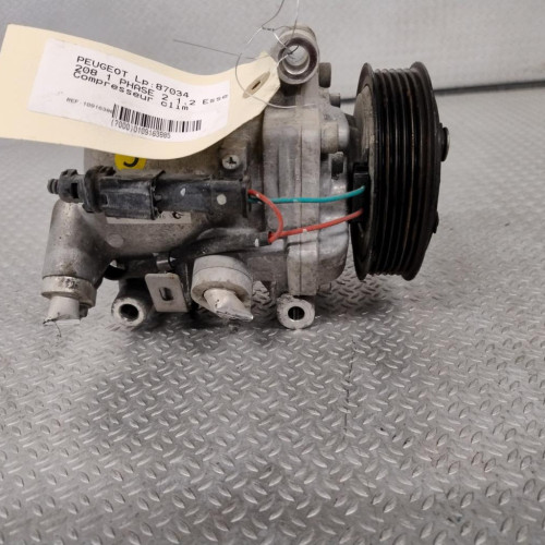 Compresseur air conditionne Peugeot 208 I 1.2 puretech 82 (2018)