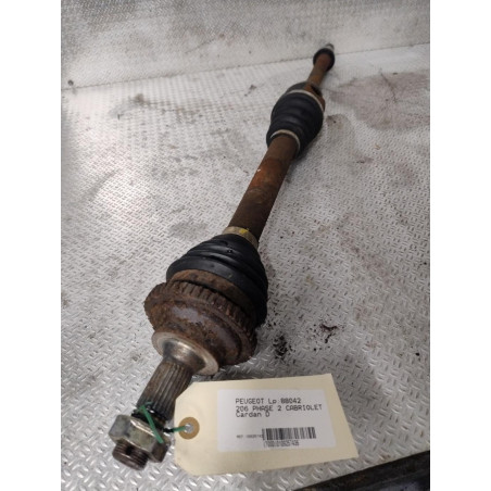 Transmission avant droite Peugeot 206 CC 1.6 16v (2000-2007) 2 portes
