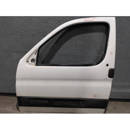 Porte avant gauche Citroën BERLINGO - BERLINGO FIRST Camionnette-Monospace 1.6 hdi 75 (2005-2011) 3 portes