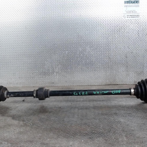 Transmission avant droite Nissan MICRA III 1.2 16v (2003-2010)