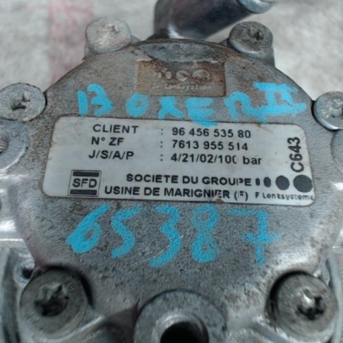 Pompe direction assistee PEUGEOT BOXER 2  0