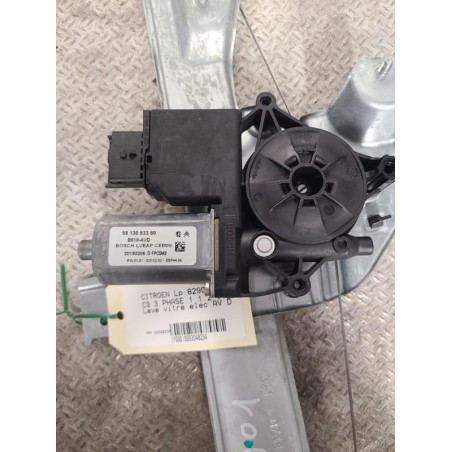 Mecanisme  moteur lève-glace avant droit Citroën C3 III 1.2 vti 68 (2016) 5 portes