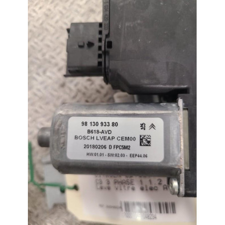 Mecanisme  moteur lève-glace avant droit Citroën C3 III 1.2 vti 68 (2016) 5 portes