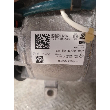 Compresseur air conditionne Renault CLIO V Tce 90 (2020)