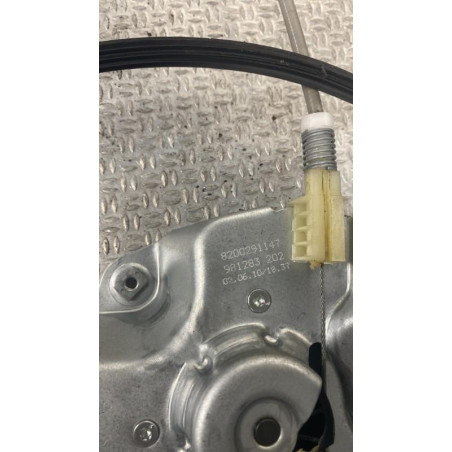 Mecanisme  moteur lève-glace avant droit Renault CLIO III 1.2 16v hi-flex (2008-2014)