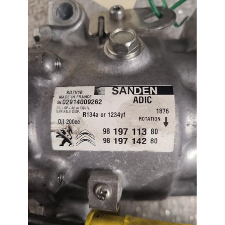Compresseur air conditionne Opel MOVANO C Camionnette 2.2 d (2021)