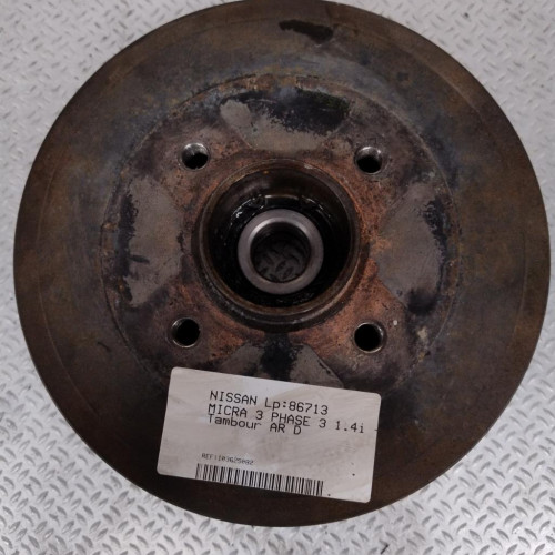 Tambour arrière droit Nissan MICRA III 1.4 16v (2003-2010)