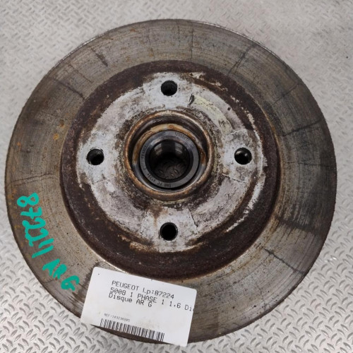 Disque arriere Peugeot 5008 1.6 hdi (2010-2017) 5 portes
