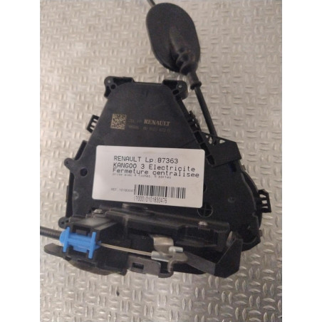 Serrure porte avd RENAULT KANGOO 3  KANGOO 3