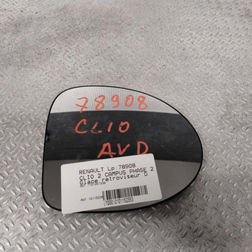 Glace  retroviseur exterieur droit Renault CLIO II 1.2 (bb0a, bb0f, bb10, bb1k, bb28, bb2d, bb2h, cb0a,... (1998-2010) 5 portes