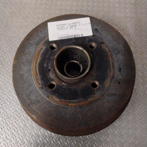 Tambour arrière droit Nissan MICRA III 1.2 16v (2003-2010)