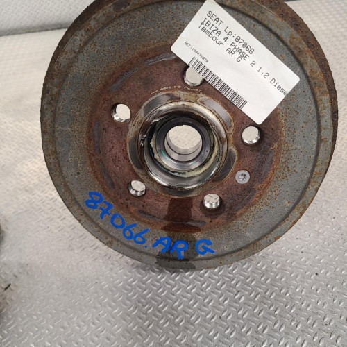 Tambour arrière gauche Seat IBIZA IV 1.2 tdi (2010-2015)