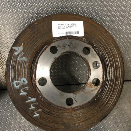 Disque avant RENAULT MASTER 3  MASTER 3 PHASE 3