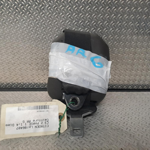 Ceinture arrière gauche Citroën C3 II 1.4 hdi 70 (2009) 5 portes
