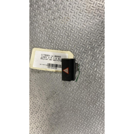 Bouton de warning Citroën JUMPY Camionnette 1.5 bluehdi 120 (2018)